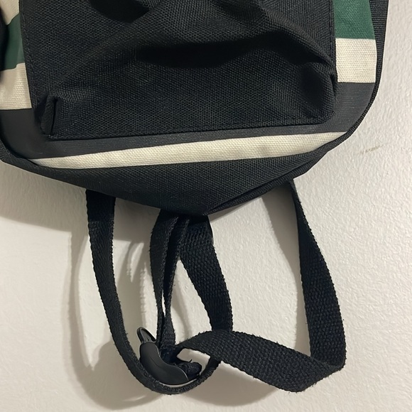 Pendleton Striped mini Backpack - Black, Yellow, Red, Green - Picture 6 of 8